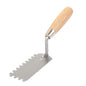 Pro Margin Adhesive Trowel Square Notch 1/4x1/4x1/4 Wood Handle (G02053)