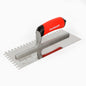 Trowel Square Notch Stainless Steel 1/4 x 3/8 x 1/4  Ergo Handle (G02414)