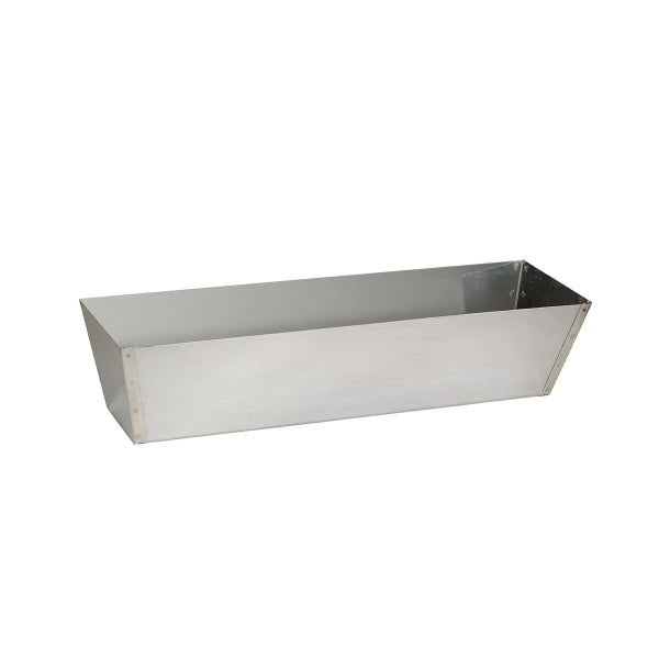 Mud Pan Spot Welded Stainless Steel 14in (G05018)