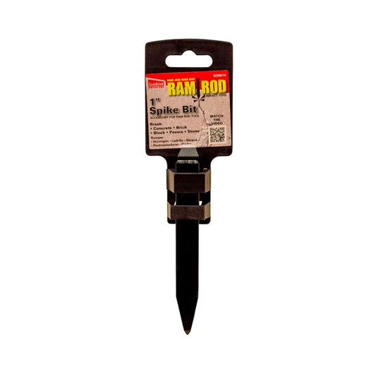 RAM Rod Impact Tool Spike Bit 1in (G06614)