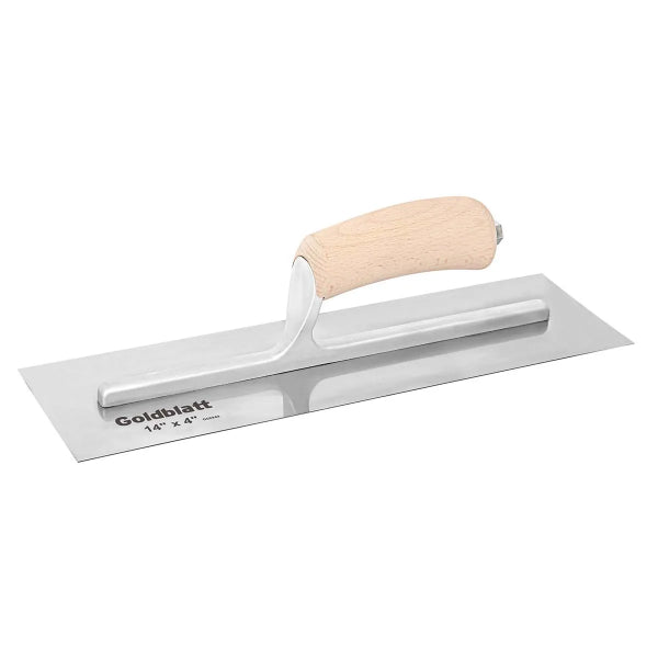 Finishing Trowel Wood Handle 14in x 4in (G06949)