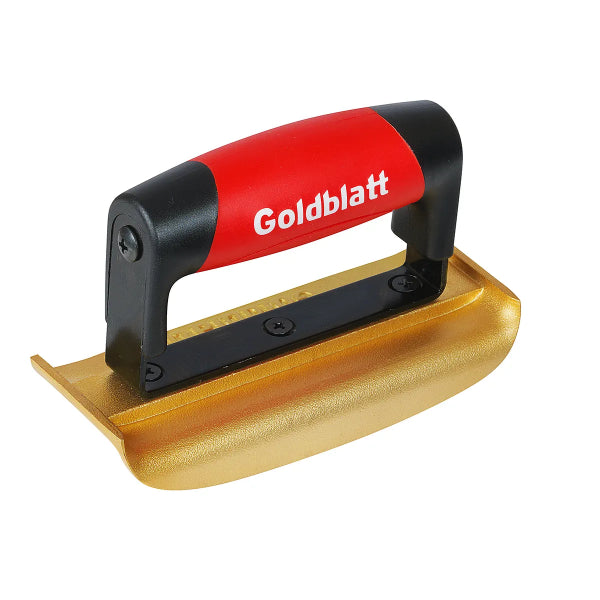 Concrete Edger Bronze 6in x 2-3/16in-5/8in Lip 1/4in Radius (G06952)