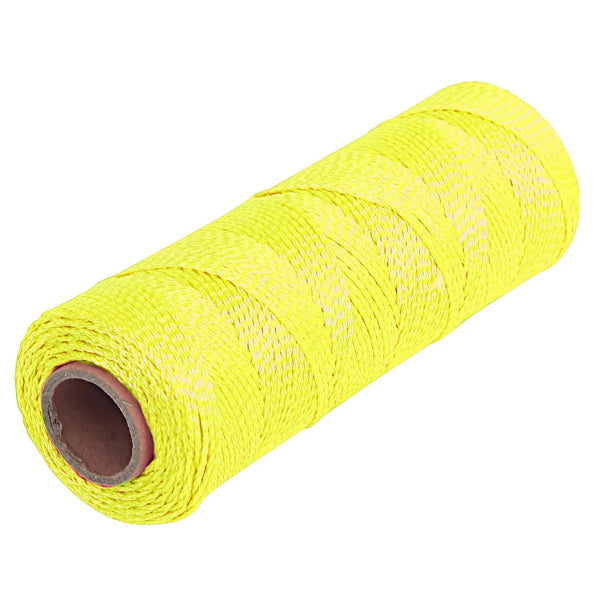 Braided Nylon Mason Line #18 500ft Fluorescent Yellow (G11233)