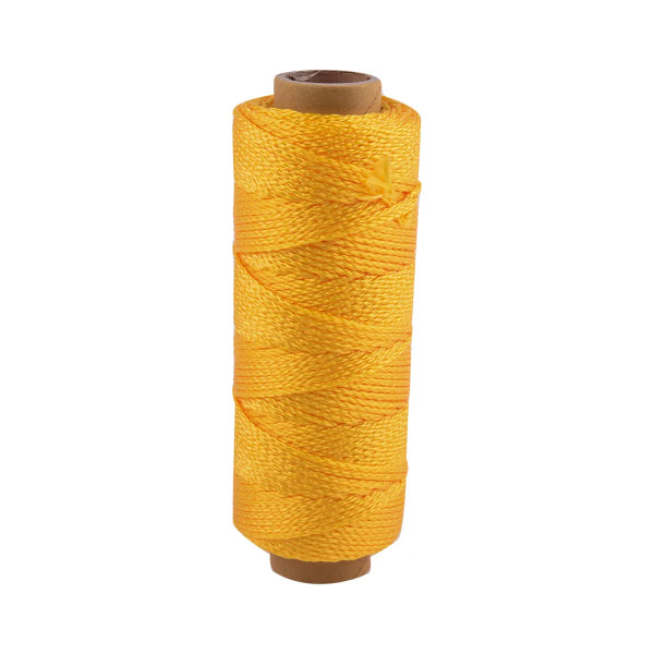 Braided Nylon Mason Line 250ft Yellow (G11238)