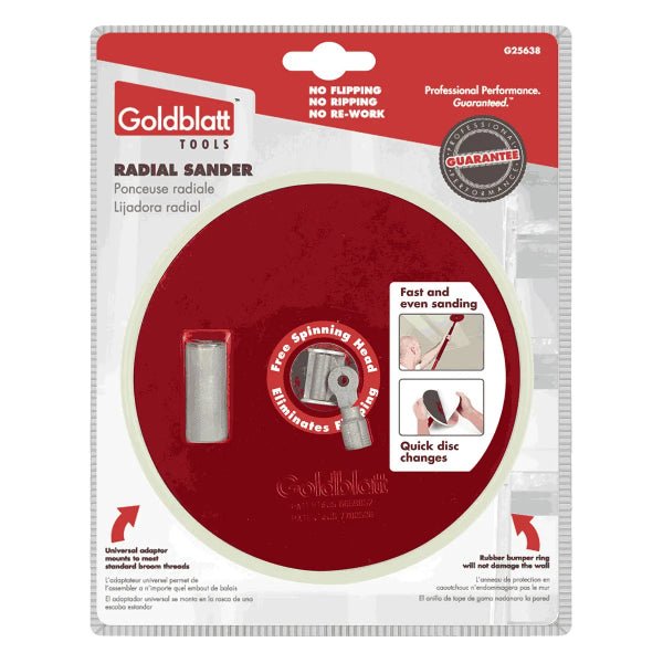 Radial Drywall Sanding Paper 9in Hook and Loop (G25638)