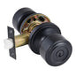 Door Lock Knob Entry Matte Black (100121)