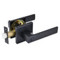 Door Lock Lever Entry Matte Black (100123)