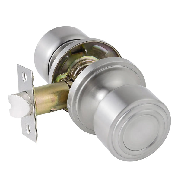 Door Lock Knob Passage Stainless Steel (100220)