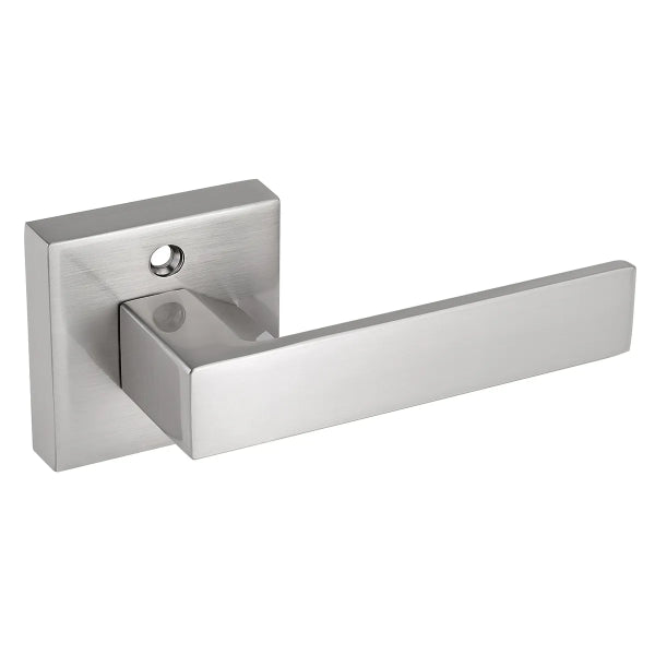 Door Lock Lever Dummy Satin Nickel (100422)