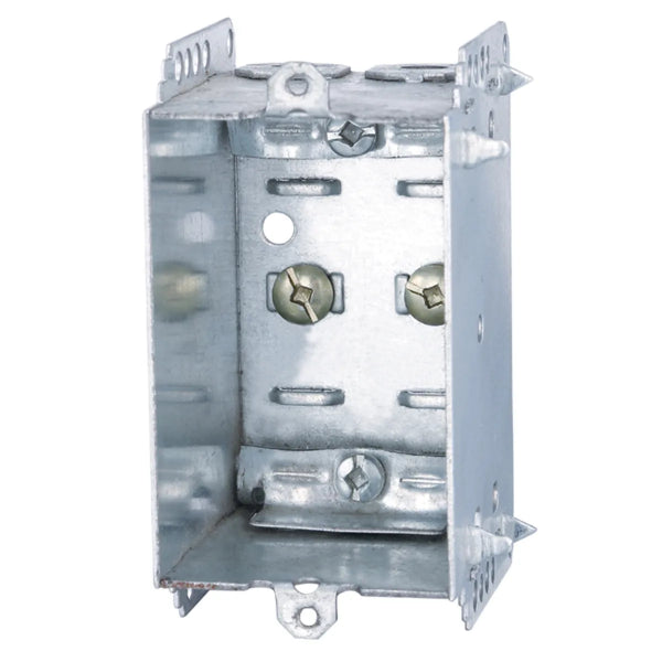 Electrical Box 1-Gang 3in x 2in x 2-1/2in Galvanized (140094)