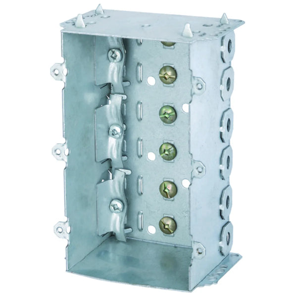 Electrical Box 3-Gang 3in x 5-1/2in x 2-1/2in Galvanized (140096)