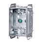 Electrical Box 1-Gang 3in x 2in x 2-1/2in Non-Gangable Galvanized (140097)
