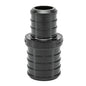Pex Poly Coupling Barb To Barb 3/4 x 1/2in Black (150626)