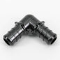 Pex Poly 90° Elbow Barb To Barb 1/2 x 1/2in Black (150661)