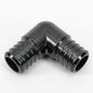 Pex Poly 90° Elbow Barb To Barb 1 x 1in Black (150663)