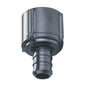 Pex Poly Faucet Adapter Barb To FPT 1/2 x 1/2in Black (150665)