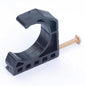 10PK Pex Poly J-Strap Hanger 1/2in Black (180359)
