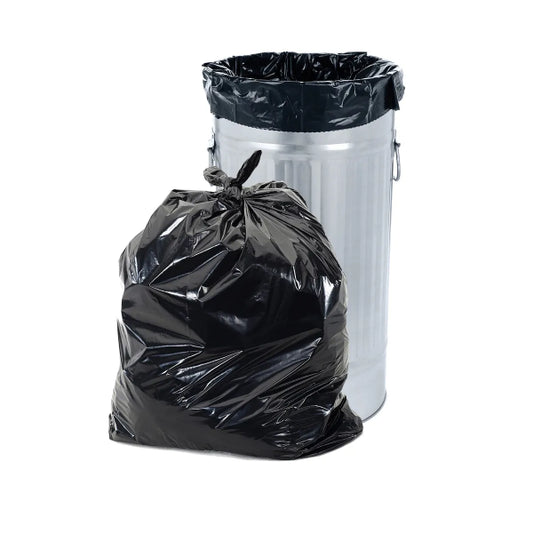 50PK Construction Garbage Bags 33x48in 3mil Black (186783)