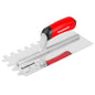 Stainless Steel Notch Trowel 1/2 x 1/2 x 1/2 U (G02385)