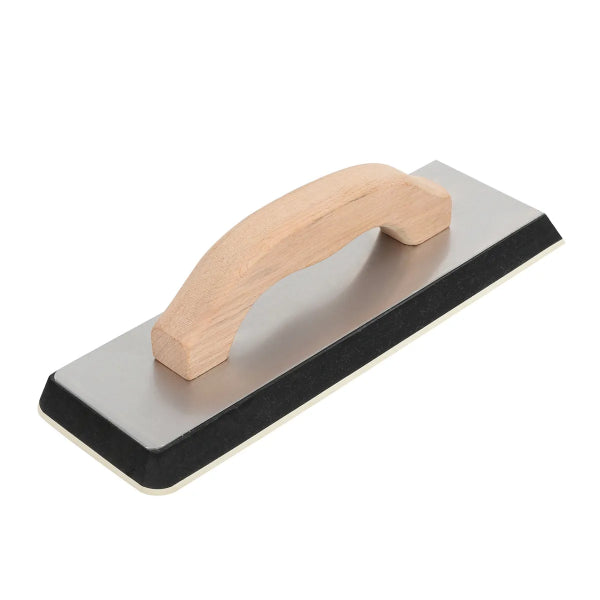 12in x 4in Gum Rubber Grout Float Wood handle (G02758)