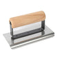 6inx 3in Stainless Steel Edger -1/4in Radius; 3/8in Lip (G06241)