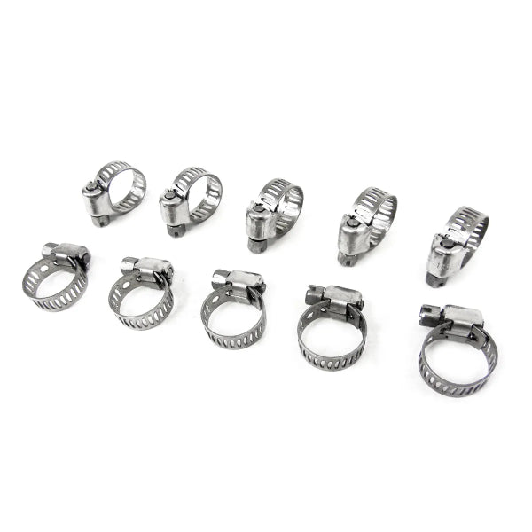 10PK Hose Clamp No.10 S/S 3/8 - 1-1/16in (180336)