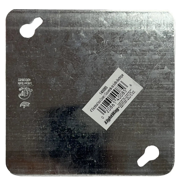 Electrical Box Cover Square 4in (140085)
