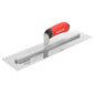 Square Notched Trowel 16in. x 4in(1/4 x 1/4 x 1/4) Stainless Steel Soft Handle (G02046)