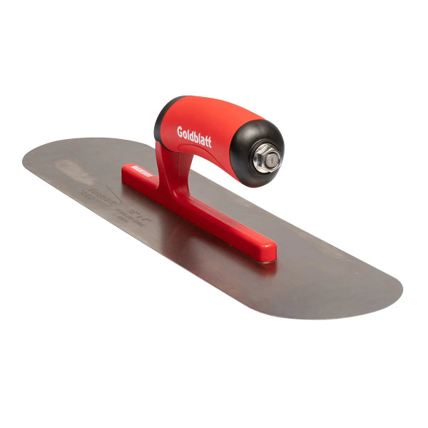 16 x 4in Pro Stainless Steel Pool Trowel w/ Soft Grip Handle (G16120)