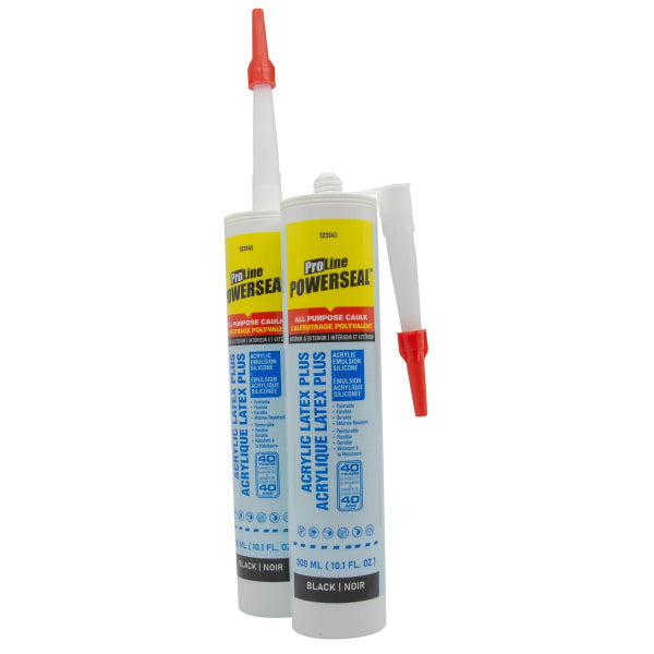 Acrylic Latex PLUS Silicone 300ml Black (123141)