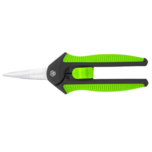 Pruning Shear Stainless Steel Fine Point Blade TPR Handles 6in (15cm) (180002)