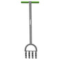 Lawn Coring Aerator TPR Soft Grip Handle 41.7x12x1.4in (130579)