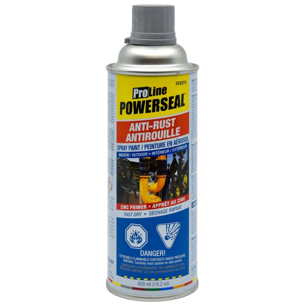Proline Anti-Rust Spray Paint 420ml (14.2oz) Zinc Primer (122273)
