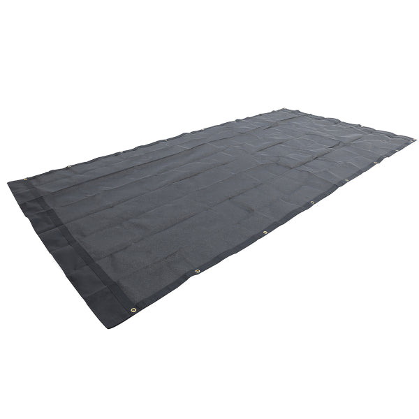 Mesh Dump Truck Tarp 7ft x 14ft 10oz Black (182630)