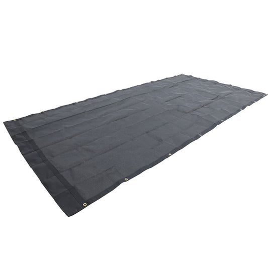 Mesh Dump Truck Tarp 7ft x 16ft 10oz Black (182631)
