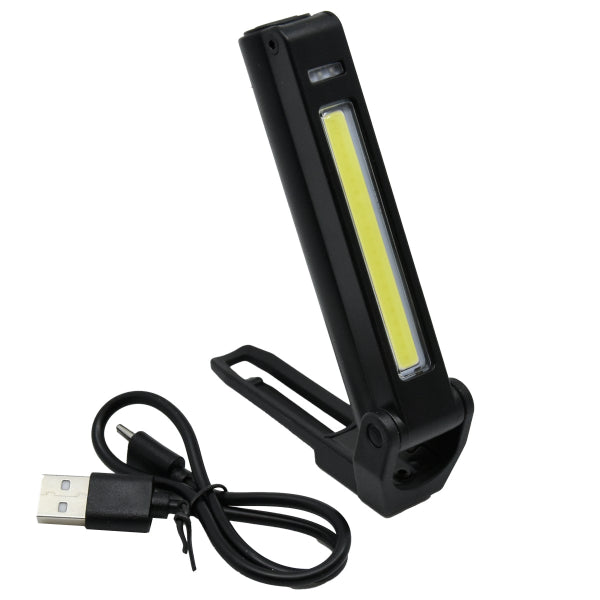 LED Rechargeable Folding Pocket Flashlight (789026)