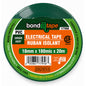 PVC Electrical Tape 18mm x 20m Green (177956)