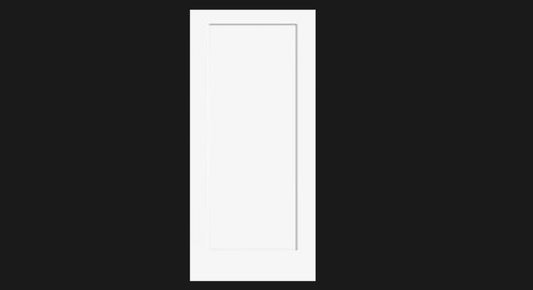 1 Panel Smooth Hollow-NAF- Door Slab