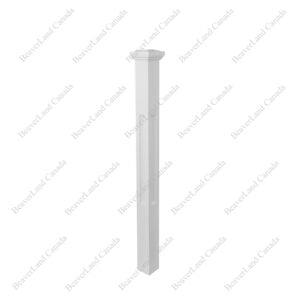 1190PW 3 1/2”*3 1/2”*48” Painted White (PM501)