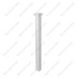 1190PW 3 1/2”*3 1/2”*48” Painted White (PM501)