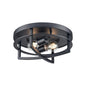 Five Points 2 Light Outdoor Flush Mount