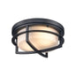 Five Points 2 Light Outdoor Flush Mount
