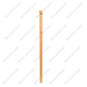 Plain 3 1/2”*48” Half Post Red Oak 10Pcs/Pack (HPM101-1265)