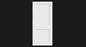 2 Panel Smooth Hollow-NAF- Door Slab