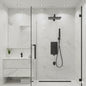 3 Pieces Shower Panel with LED & 12 Inch Shower Head (LEDAZ3F-H)
