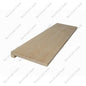 Available in 36”, 42”, 48” Square Edge Treads with Front Return, Close on Both Side Maple (ST201-C)