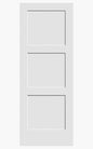 F&D 3 Panel Shaker Solid Core Pre-Hung Door (2752)