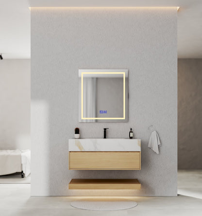 40" Nature Oak Hotel-Style Floating Bathroom Vanity (Cabinet Only)