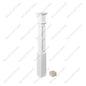 5097PW 5-3/4″*5-3/4″*53-1/4″ Painted White 30Pcs/BOX (PB301)
