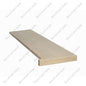 Available in 42”, 48” Square Edge Treads with Front Return, Open on Left Side Maple (ST201-L)
